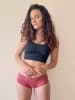 FreeU 2er-Set: Periodenpantys in Pink/ Schwarz
