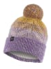 Buff Muts "Masha" geel/paars