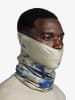 Buff Colsjaal "Thermonet" donkerblauw/geel