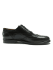 British Passport Leder-Schnürschuhe in Schwarz