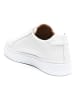British Passport Leren sneakers wit