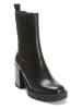 British Passport Leder-Stiefeletten in Schwarz