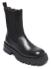 British Passport Leren boots zwart