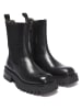 British Passport Leren boots zwart