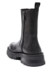 British Passport Leder-Boots in Schwarz