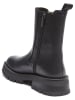 British Passport Leder-Boots in Schwarz