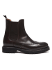 British Passport Leren chelseaboots bruin
