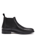 British Passport Leren chelseaboots zwart