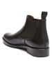 British Passport Leder-Chelsea-Boots in Braun