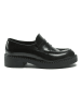 British Passport Leren mocassins zwart
