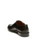 British Passport Leder-Monkstraps in Schwarz