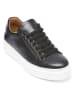 British Passport Leren sneakers zwart