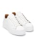 British Passport Leren sneakers wit