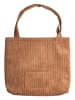 The Wild Hug Shopper in Hellbraun - (B)45 x (H)45 x (T)10 cm