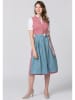 Stockerpoint Dirndl "Luciana" in Rosa/ Blau