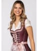 Stockerpoint Dirndl "Rosalinde" in Bordeaux/ Rosé