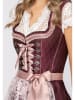 Stockerpoint Dirndl "Rosalinde" in Bordeaux/ Rosé