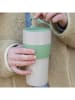 koziol Thermobecher "Aroma To Go XL" in Creme/ Rot - 700 ml