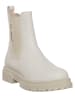 Patrizia Pepe Leren boots crème