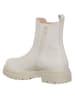 Patrizia Pepe Leren boots crème