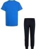 Converse 2tlg. Outfit in Blau/ Schwarz