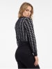 orsay Cardigan in Schwarz/ Weiß