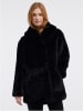 orsay Teddyjacke in Schwarz
