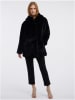 orsay Teddyjacke in Schwarz