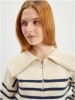 orsay Pullover in Creme/ Schwarz