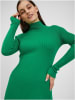 orsay Sukienka dzianinowa w kolorze zielonym
