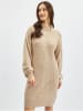 orsay Gebreide jurk beige