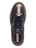 s.Oliver Sneakers in Schwarz/ Gold