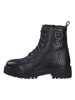 s.Oliver Leren boots zwart
