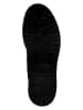 s.Oliver Leder-Boots in Schwarz