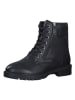 s.Oliver Leder-Boots in Schwarz
