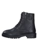 s.Oliver Leren boots zwart