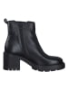 s.Oliver Leder-Boots in Schwarz