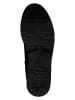 s.Oliver Leder-Boots in Schwarz