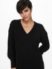 ONLY Strickkleid in Schwarz