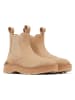 Sorel Leren chelseaboots "Hi-Line" beige
