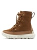 Sorel Leren winterlaarzen "Explorer Lac" lichtbruin