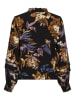 Vila Blouse "Jennie" zwart/camel
