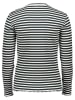 Vila Longsleeve in Schwarz/ Weiß