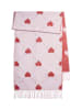 Pieces Sjaal rood/lichtroze