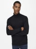 ONLY & SONS Rollkragenpullover in Schwarz