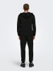 ONLY & SONS Sweatjacke in Schwarz