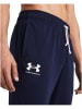 Under Armour Spodnie dresowe "Rival" w kolorze granatowym
