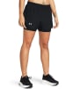 Under Armour Szorty sportowe "Fly By" w kolorze czarnym