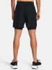 Under Armour 2in1-Laufshorts "Launch" in Schwarz