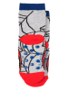 Spiderman Socken "Spiderman" in Hellgrau/ Rot